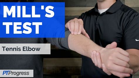 tennis elbow test results